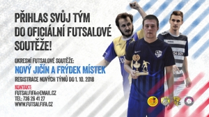 Okresní futsalové soutěže Nový Jičín a Frýdek Místek