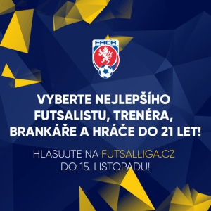 Hlasujte ve futsalových anketách za rok 2018!